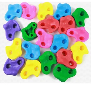 High Quality Wholesale 20PC For one Carton Adults and children outdoor and inside rock climbing wall climbing holds