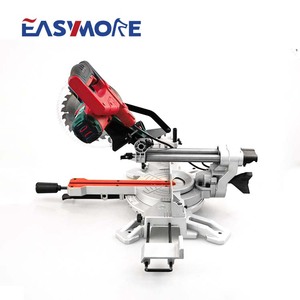 1800W 255mm En Aluminium machine de découpe de <span class=keywords><strong>Scie</strong></span> À Onglets Combinée Coulissante - Product Image 4