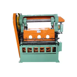 expanded metal mesh machine/ aluminium steel plate expand mesh making machine