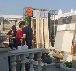 Allée <span class=keywords><strong>de</strong></span> fenêtre en pierre naturelle imitation <span class=keywords><strong>marbre</strong></span>, cadre <span class=keywords><strong>de</strong></span> <span class=keywords><strong>porte</strong></span>-fenêtre, vente en gros - Product Image 2