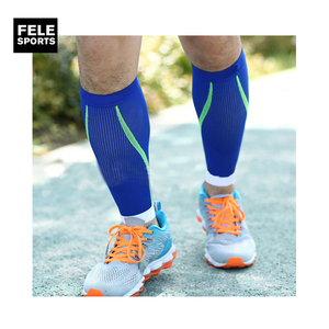 Cao cấp nén tay áo cho Bê Chạy cơ bắp thể thao bóng đá chân tay áo chuột rút chặt chẽ bê - Product Image 1