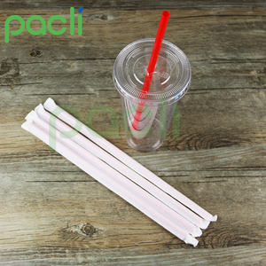 Transparent Smoothie Tasse En Plastique avec Clear Dome couvercles et pailles - Product Image 1