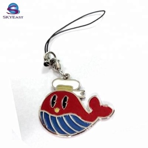 Dây đeo điện thoại bán chạy với charm kim loại men nhiều màu sắc - Product Image 1