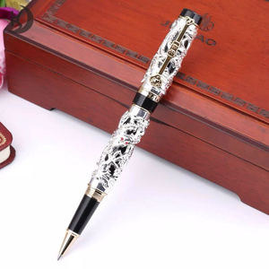 RCJH-679 de negocio regalo plumas escritura suave Hilton marca dragón pluma pesada de alta calidad de oro de <span class=keywords><strong>Metal</strong></span> la pluma del rodillo para la Iglesia. - Product Image 2