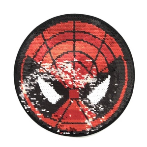 Tùy Chỉnh Chất Lượng Cao Có Thể Đảo Ngược <span class=keywords><strong>Sequin</strong></span> Bead Vá Cho Quần Áo Chenille Thêu <span class=keywords><strong>Sequin</strong></span> Các Bản Vá Lỗi Sắt 1-3 Ngày Mẫu Thời Gian Mũ - Product Image 1