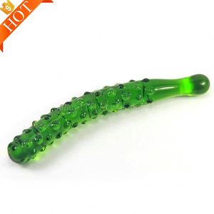 Kostenlose individuelle Schachtel - Fantasy Glas Gemüse Obst geformt G-Punkt anal Vagina Sex-Spielzeug Herz Obst Gemüse geformt Glas Dildo - Product Image 6