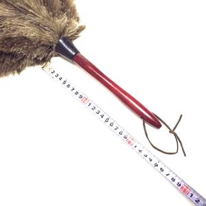 <span class=keywords><strong>Plumeau</strong></span> d'autruche avec manche en bois de haute qualité 38cm Vente en gros - Product Image 3