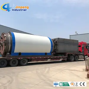 pyrolysis recycling used tyre oil machine pyrolysis plant reactor