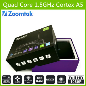 Amlogic S805 quad core 1 G / 8 G Android 4.4 2015 hot 4 k ultra salida Android tv box xnxx película - Product Image 6