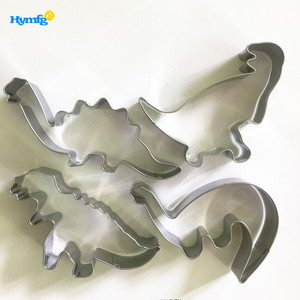 Cortador de <span class=keywords><strong>galletas</strong></span> de dinosaurio personalizado, metal, acero inoxidable - Product Image 6