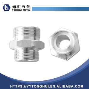 Acero inoxidable instalación <span class=keywords><strong>de</strong></span> tuberías <span class=keywords><strong>de</strong></span> <span class=keywords><strong>gas</strong></span> conector pezón pezón hexagonal largo - Product Image 5