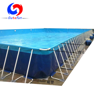 Bơi Liên Bang tùy chỉnh kích thước 15m * 10m * 1.32m hình chữ nhật trên mặt đất khung kim loại hồ bơi với Bộ lọc máy bơm - Product Image 5
