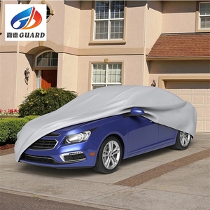 Conception pliante de couverture de voiture de polyester de corps complet imperméable et UV pour l'usage de <span class=keywords><strong>garage</strong></span> - Product Image 3
