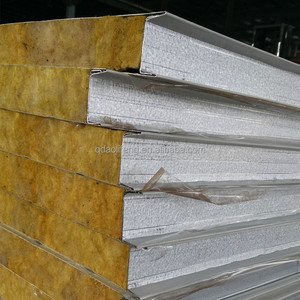 Dễ Dàng Cài Đặt <span class=keywords><strong>Rock</strong></span> <span class=keywords><strong>Wool</strong></span> Sandwich Panel Bên Ngoài Tấm Thép Tấm - Product Image 3