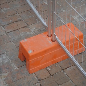 Supports en béton Clôture de palissade de <span class=keywords><strong>chantier</strong></span> extérieure robuste Clôture de construction temporaire à bas <span class=keywords><strong>prix</strong></span> - Product Image 4