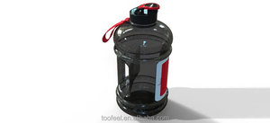 CALIDAD GARANTIZADA 2.2L Gran Gran Bebida Botella de Agua Libre de BPA Sport Training 2.2l petg botella de agua con asa lateral - Product Image 5