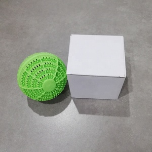 HOLLY WB-012 Bola de Lavandería Ecológica Mágica <span class=keywords><strong>Verde</strong></span>, Carcasa de TPR, Perlas de Cerámica, Color <span class=keywords><strong>Verde</strong></span> <span class=keywords><strong>Claro</strong></span>, 10.5cm de Diámetro, Certificación CE 1000 - Product Image 4