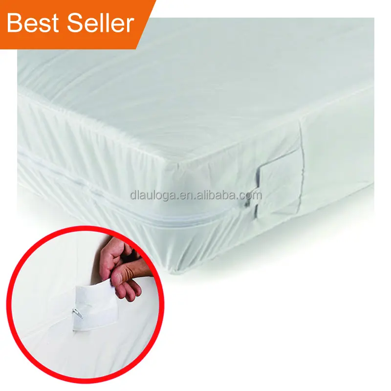 Nuevo diseño de chinches de cama prueba y a prueba de agua cubierta de colchón con gran precio