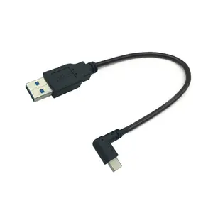 Right Angled USB type C Cable