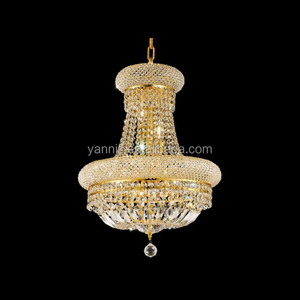 Lámpara de Araña Colgante de Cristal LED de Estilo Imperio Francés para Sala de Estar, Iluminación Interior - Product Image 4