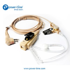 Vigilancia Plug receptor/escuchar sólo Audio tubo <span class=keywords><strong>de</strong></span> aire auricular para Radio <span class=keywords><strong>de</strong></span> dos vías altavoz micrófono Mic - Product Image 1