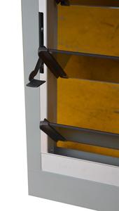 Petite fenêtre à persiennes intérieures vitrées pour la cuisine - Product Image 3