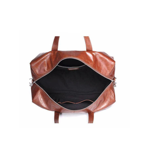Sac de voyage en cuir pour hommes, sac de bagages en cuir véritable, sac de transport de loisirs, fabrication chinoise OEM, livraison gratuite - Product Image 3