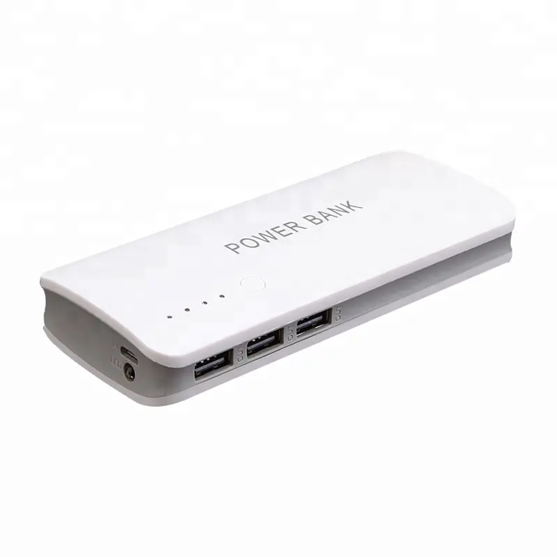 Penjual Terbaik Portable 3 USB Port Polimer Tipe Phone Case Charger Power Bank Supplier