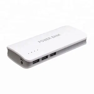 Best sellers portable 3 usb port polymer type phone case charger power bank supplier