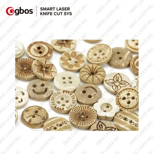 Máy khắc <span class=keywords><strong>laser</strong></span> tự động GBOS dành cho nút nhựa, logo nhựa, vỏ sò, nút polyester 60W 100W 180W - Product Image 5