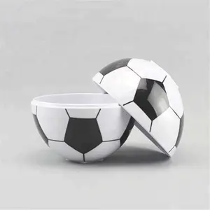 Food Grade Color Melamine Football Bowl Set