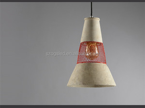 Vintage Moderno Diseño de Iluminación de Interior E27 Lámpara de <span class=keywords><strong>Hierro</strong></span> Forjado de Techo de Cemento para <span class=keywords><strong>el</strong></span> Hotel y <span class=keywords><strong>Restaurante</strong></span> - Product Image 1