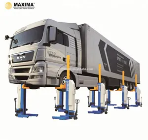 MAXIMA无线移动公共汽车升降机自由连接型号FC55W CE 5.5吨卡车升降机，公共汽车升降机