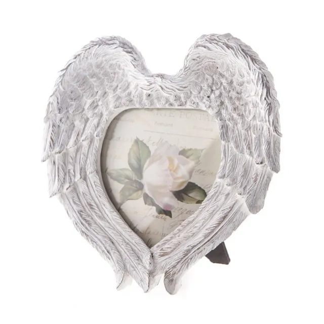 Latest Roman Resin Angel Wings Photo Frame