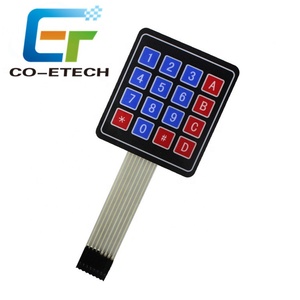 16 Key Membrane <strong>Switch</strong> <strong>Keypad</strong> <strong>4x4</strong> 4*4 <strong>Matrix</strong> Array <strong>Keyboard</strong> for DIY KIT - Product Image 2