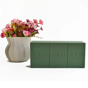 โรงงานขายส่งโอเอซิส Aspac สีเขียวสดดอกไม้โฟมโฟมเปียกดอกไม้สำหรับตกแต่งดอกไม้