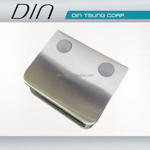 Abrazadera de Vidrio para Montaje en Pared de Acero Inoxidable para Barandillas de Escaleras, Diseño Minimalista, Resistente al Óxido - Product Image 1