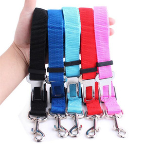 Suministros para mascotas, cinturón de seguridad para perros, cinturón de seguridad ajustable multicolor, correa de nailon para perros - Product Image 2
