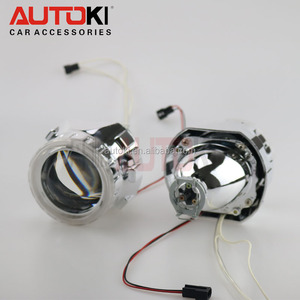 Autoki 슈퍼 밝은 Bi-<span class=keywords><strong>xenon</strong></span> 프로젝터 렌즈 키트 자동차 헤드 라이트 2.5 인치 CCFL - Product Image 2