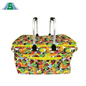Calidad perfecta plástico plegable <span class=keywords><strong>cesta</strong></span> de <span class=keywords><strong>picnic</strong></span> - Product Image 3