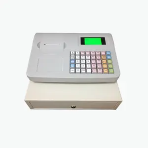 ECR điện tử tiền mặt đăng ký máy POS với 60 bộ phận 5000 Plu EJ chức năng