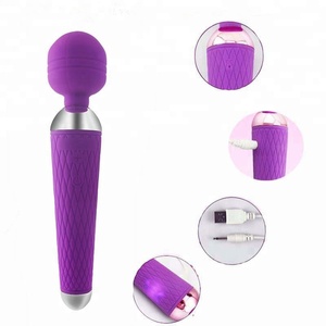 Design attrayant Femmes Chatte Sexe USB Rechargeable AV Baguette Magique Masseur Vibrateur Jouets Adultes de Sexe - Product Image 2