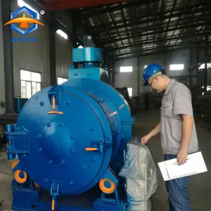 Drum Shot Blasting Machine Q3110 Q3113 Rolling Drum Shot Blasting Machine