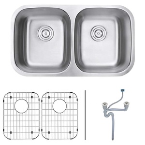 <span class=keywords><strong>Blanco</strong></span> 32 pouces Asil Double Bol En Acier Inoxydable Sous Évier De Cuisine - Product Image 1