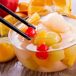 Zhenxin Fresh Canned Fruit CocktailでLight Syrup 1680グラム桜/梨/ブドウ/桃