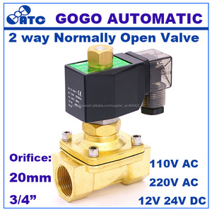 GOGO 2 Way <span class=keywords><strong>electrovalvula</strong></span> <span class=keywords><strong>12v</strong></span> puerto 3/4" Presión arranque cero - Product Image 6