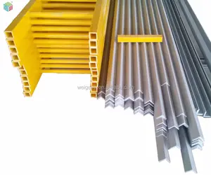 Jiangsu Fuente de la fábrica de FRP GRP de fibra de vidrio estructural pultrusionados perfil