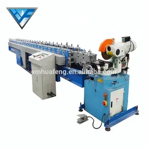 Metalen Downpipe Koude Roll Forming Machine Vierkante Buis Gutter Roll Forming Machine