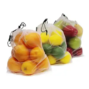 Hot Selling 100% Nylon Fruit Mesh Net Bag For Food Package