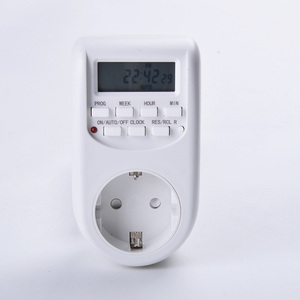Timer Digitale Programmabile Settimanale con <span class=keywords><strong>Presa</strong></span> Universale, Interruttore Orario 220V 10A, Spina Europea, <span class=keywords><strong>Presa</strong></span> EU - Product Image 3